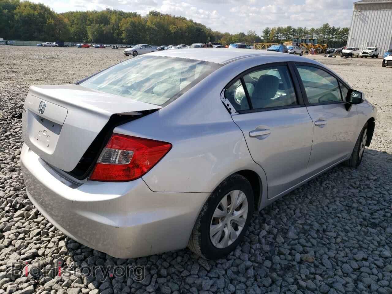 2012 HONDA CIVIC - VIN: 19XFB2F54CE344882 - Фото 3