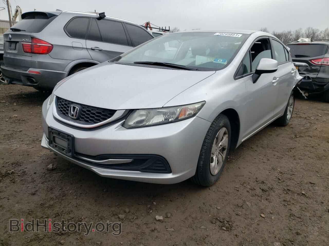 2013 HONDA CIVIC - VIN: 19XFB2F54DE235596 - Фото 2