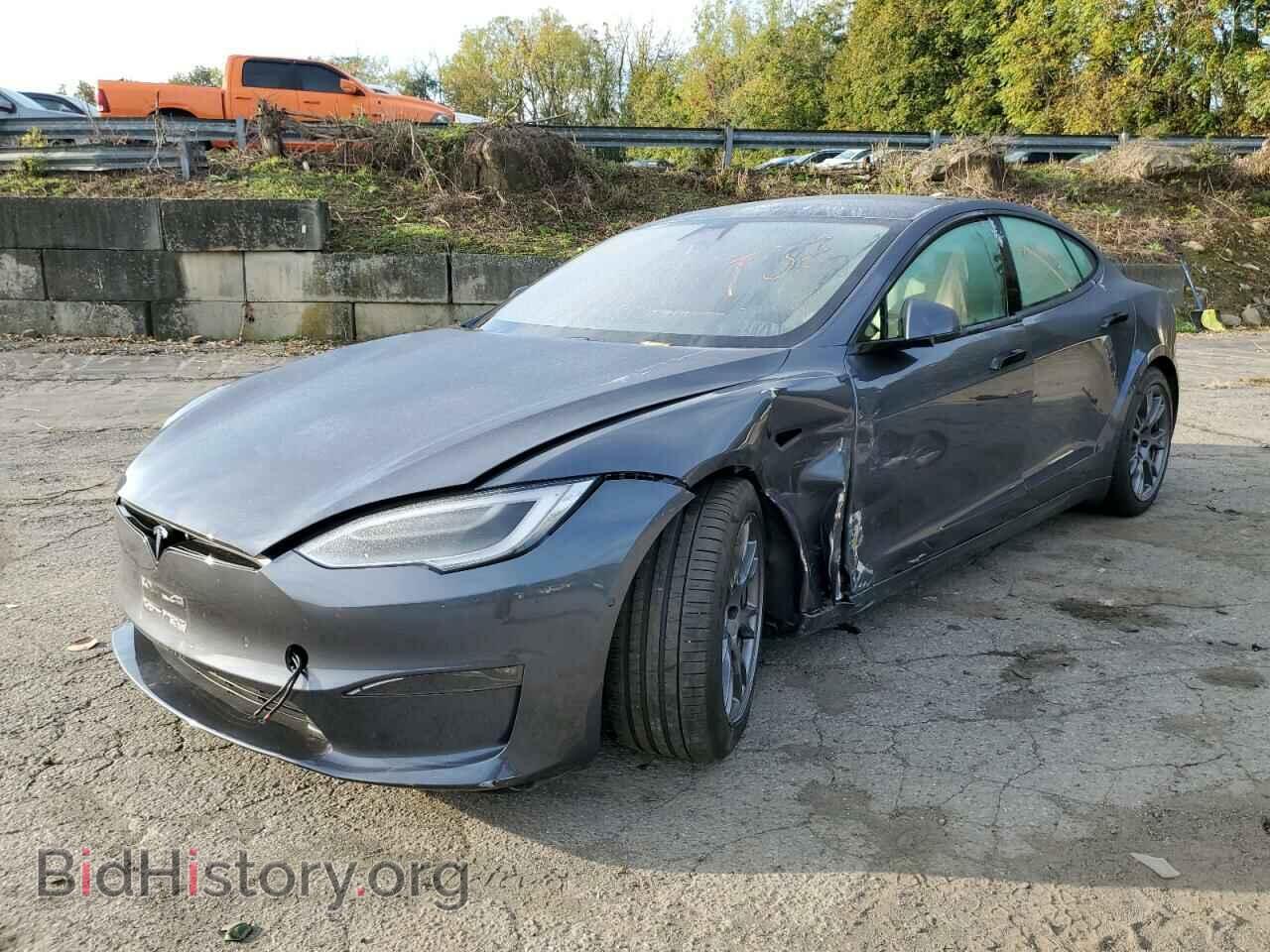 Photo 5YJSA1E5XMF439424 - TESLA MODEL S 2021