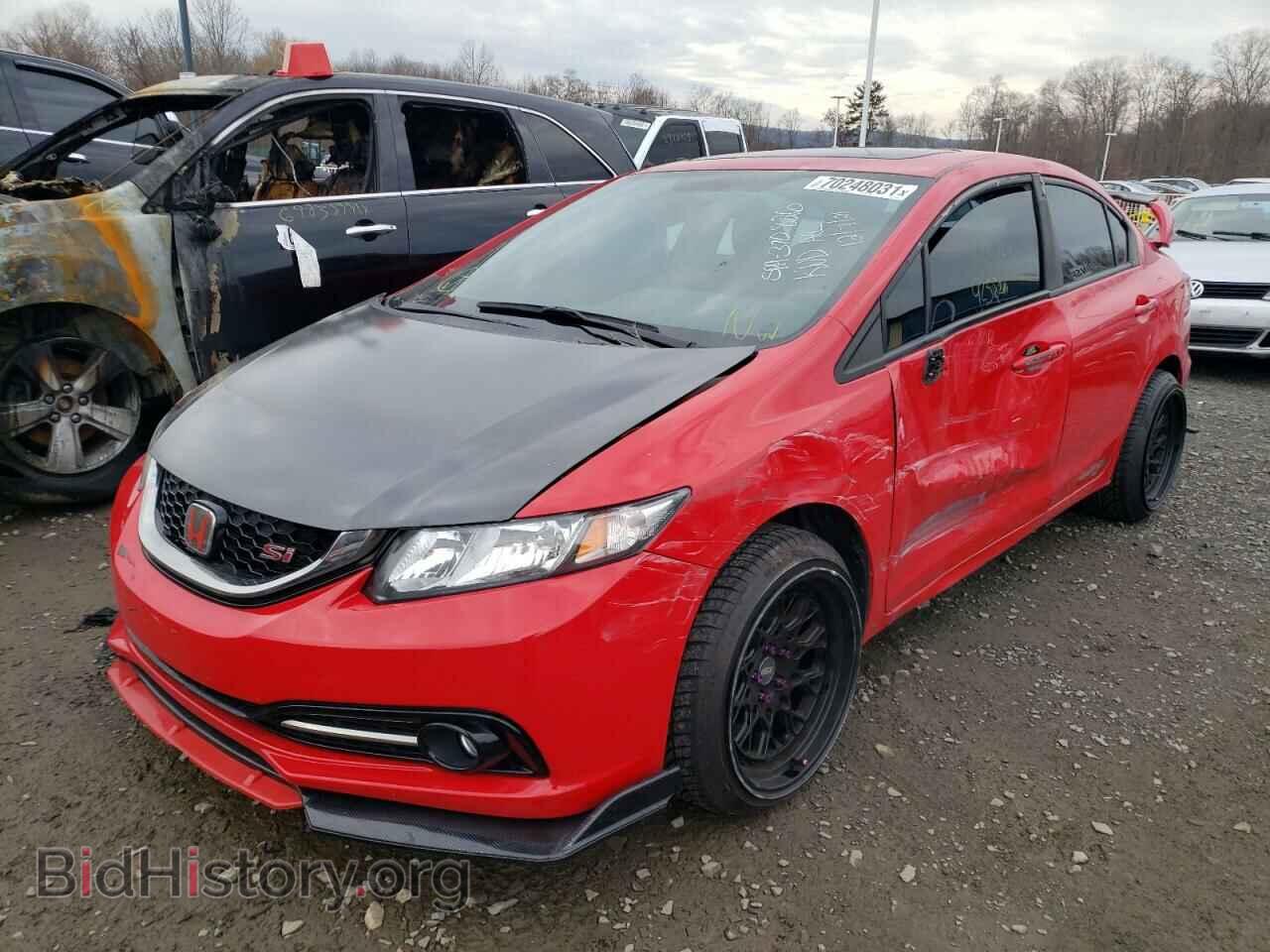 2014 HONDA CIVIC - VIN: 2HGFB6E53EH702961 - Фото 2