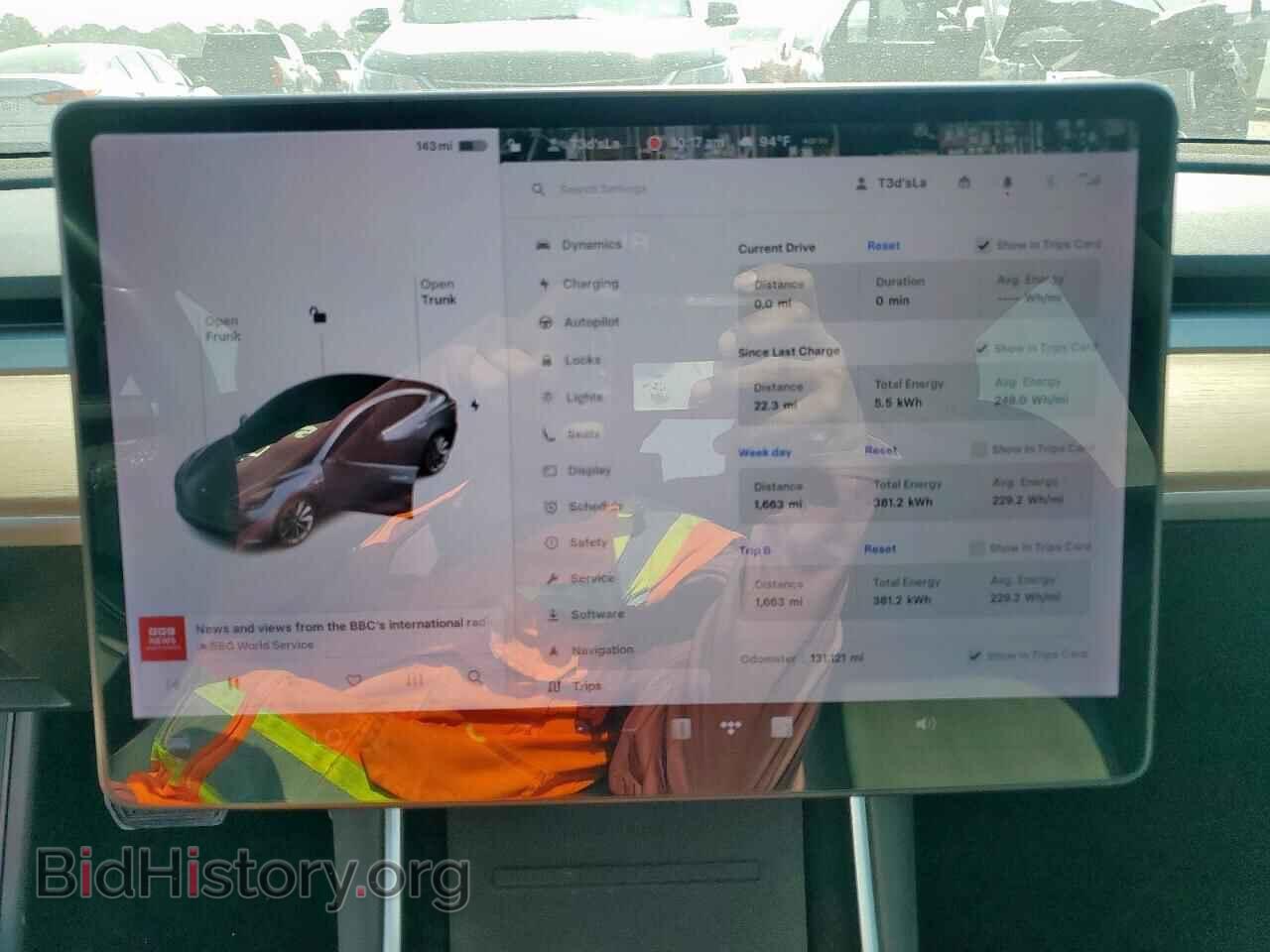 2018 TESLA MODEL 3 - VIN: 5YJ3E1EA0JF007782 - Фото 9