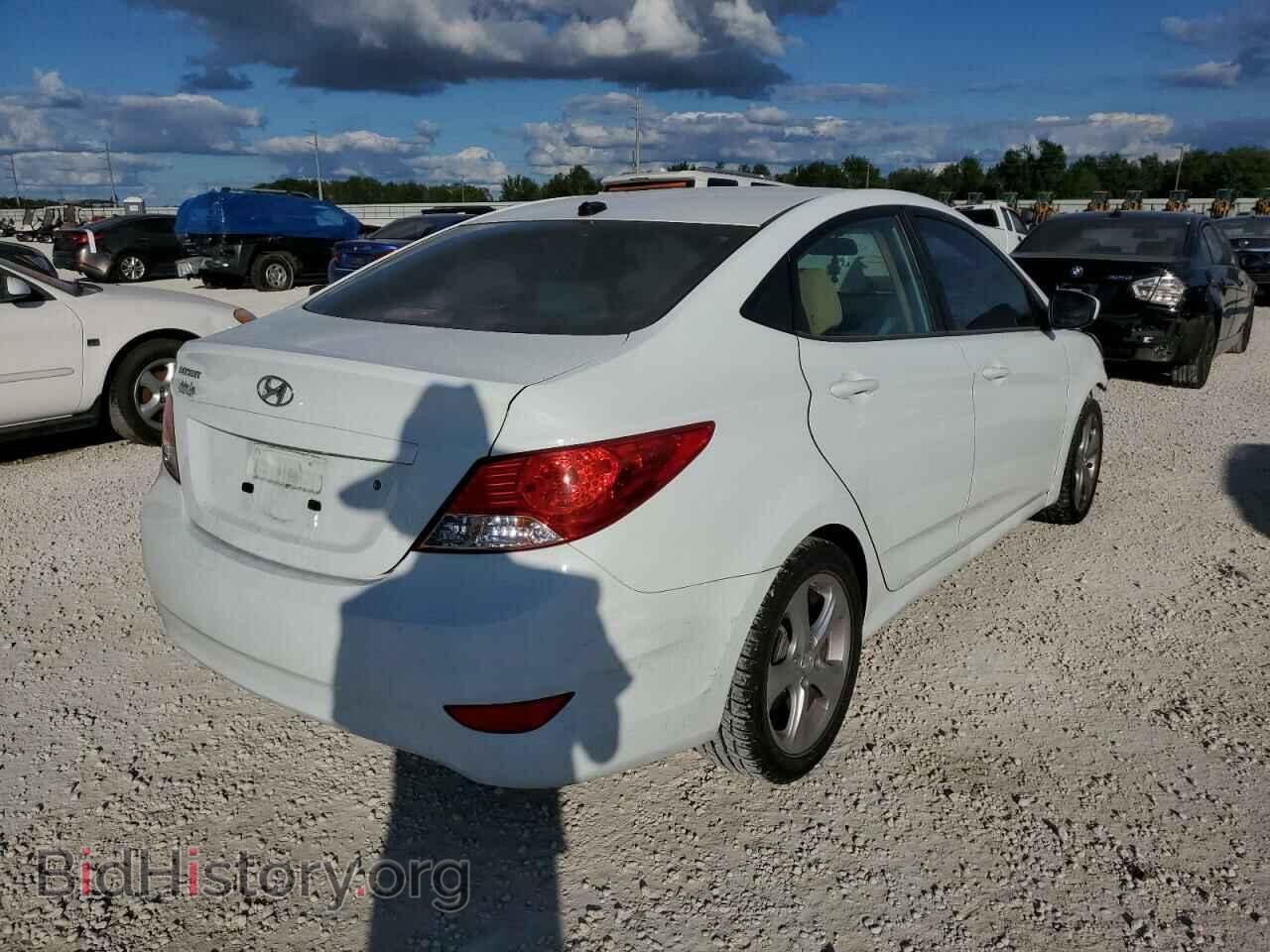 2012 HYUNDAI ACCENT - VIN: KMHCU4AE5CU068497 - Фото 3