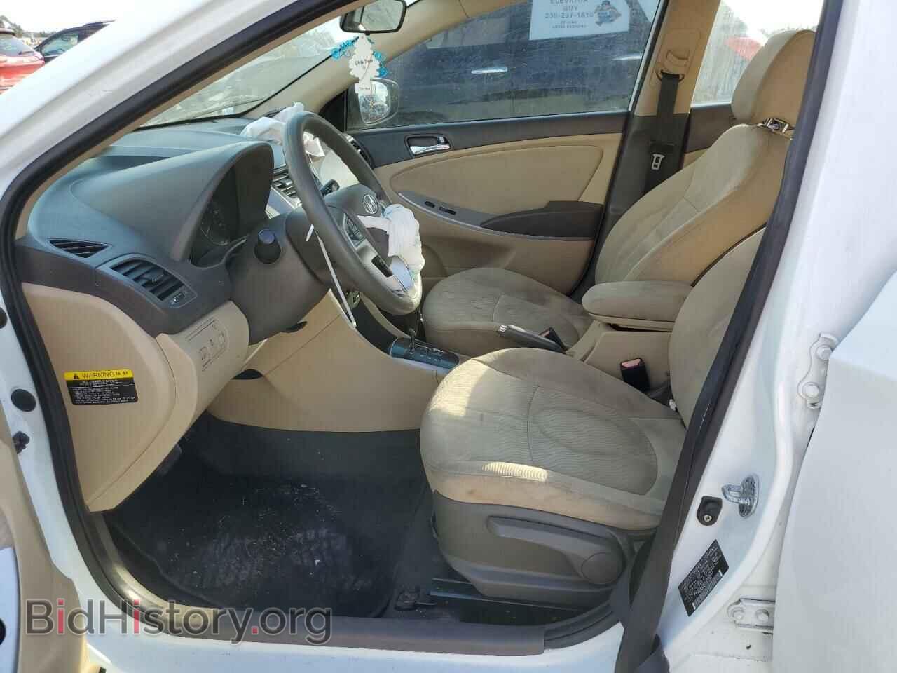 2012 HYUNDAI ACCENT - VIN: KMHCU4AE5CU068497 - Фото 7