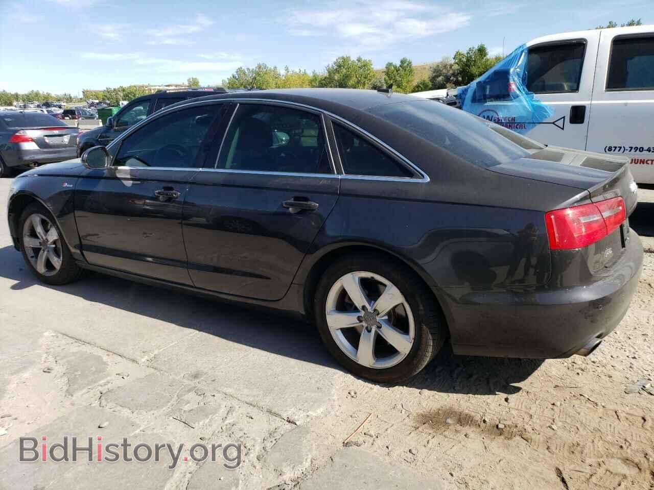 2012 AUDI A6 - VIN: WAUGGAFC1CN061833 - Фото 2