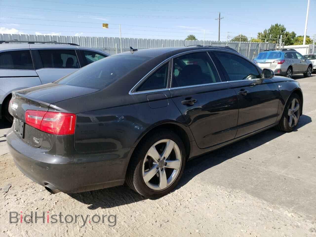 2012 AUDI A6 - VIN: WAUGGAFC1CN061833 - Фото 3
