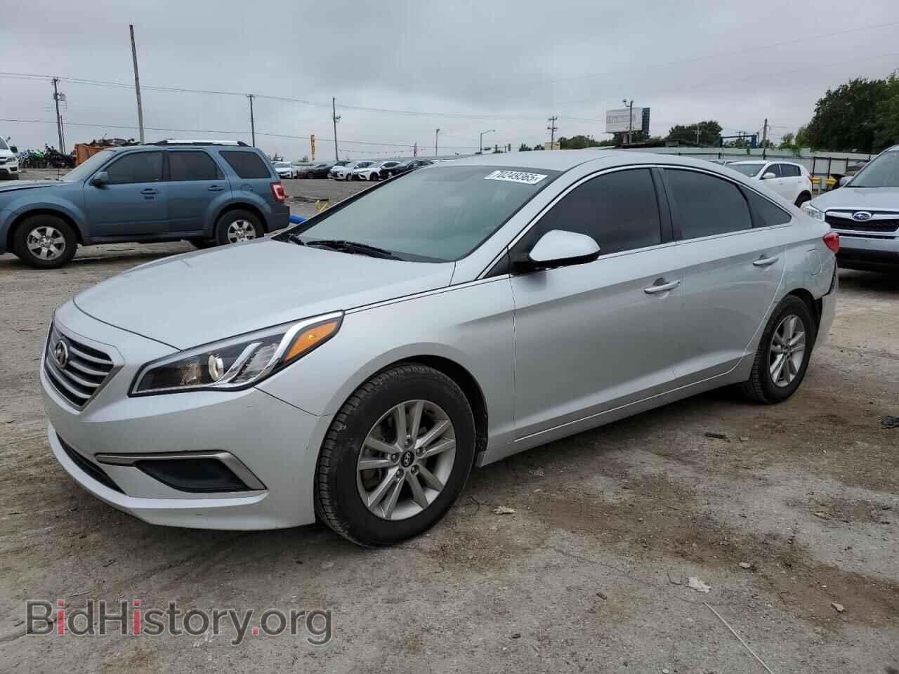 Фотография 5NPE24AF5HH492274 - HYUNDAI SONATA 2017