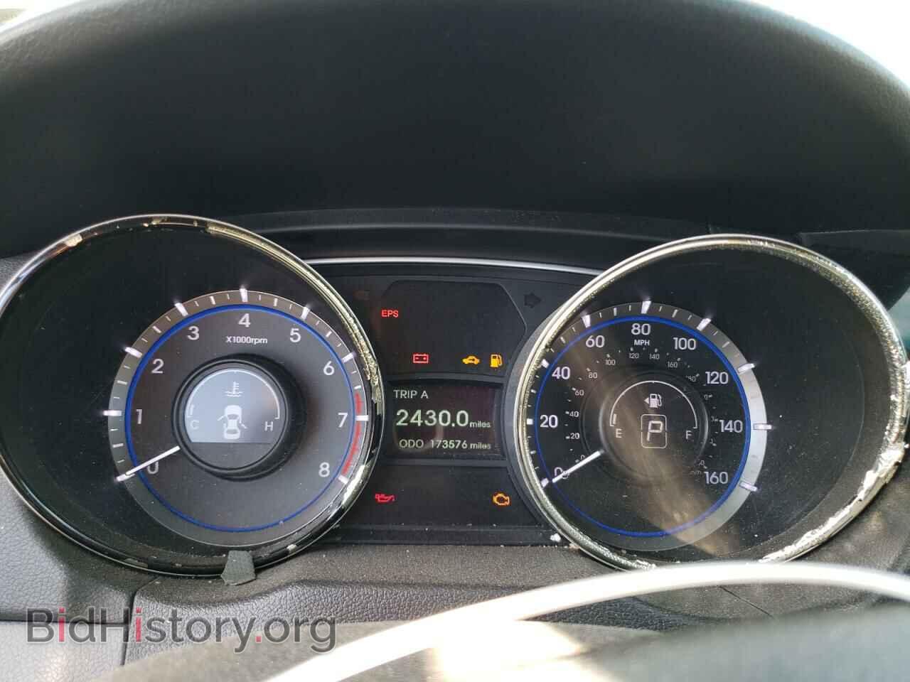 2013 HYUNDAI SONATA - VIN: 5NPEC4AB0DH654025 - Фото 9