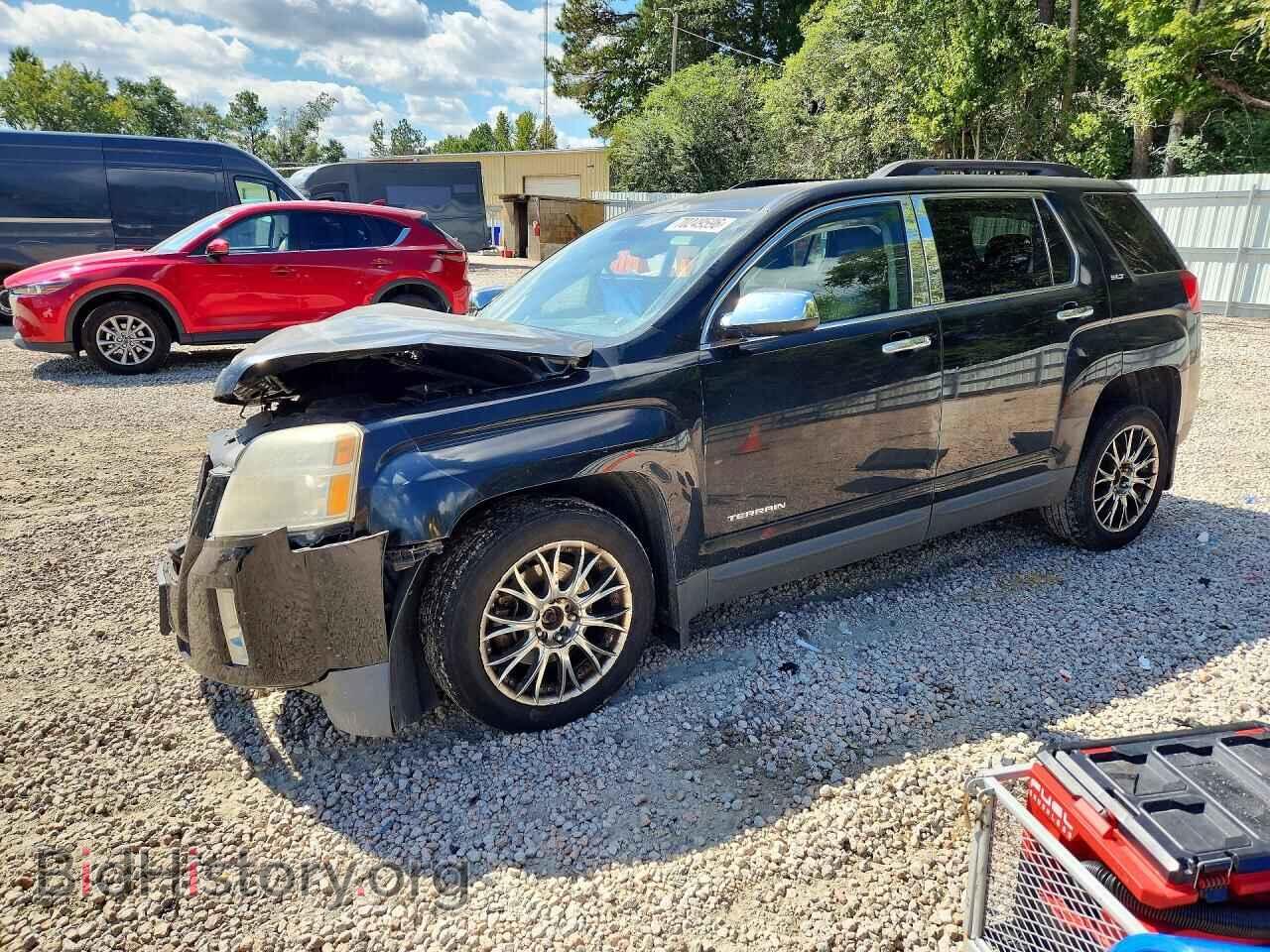 2013 GMC TERRAIN SLT (VIN 2GKFLVEK8D6130523) — photo 1 of 14, Copart, damage: front end