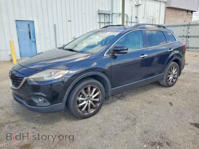 2014 Mazda CX-9 Grand Touring, черный — VIN JM3TB2DA8E0434249, Copart