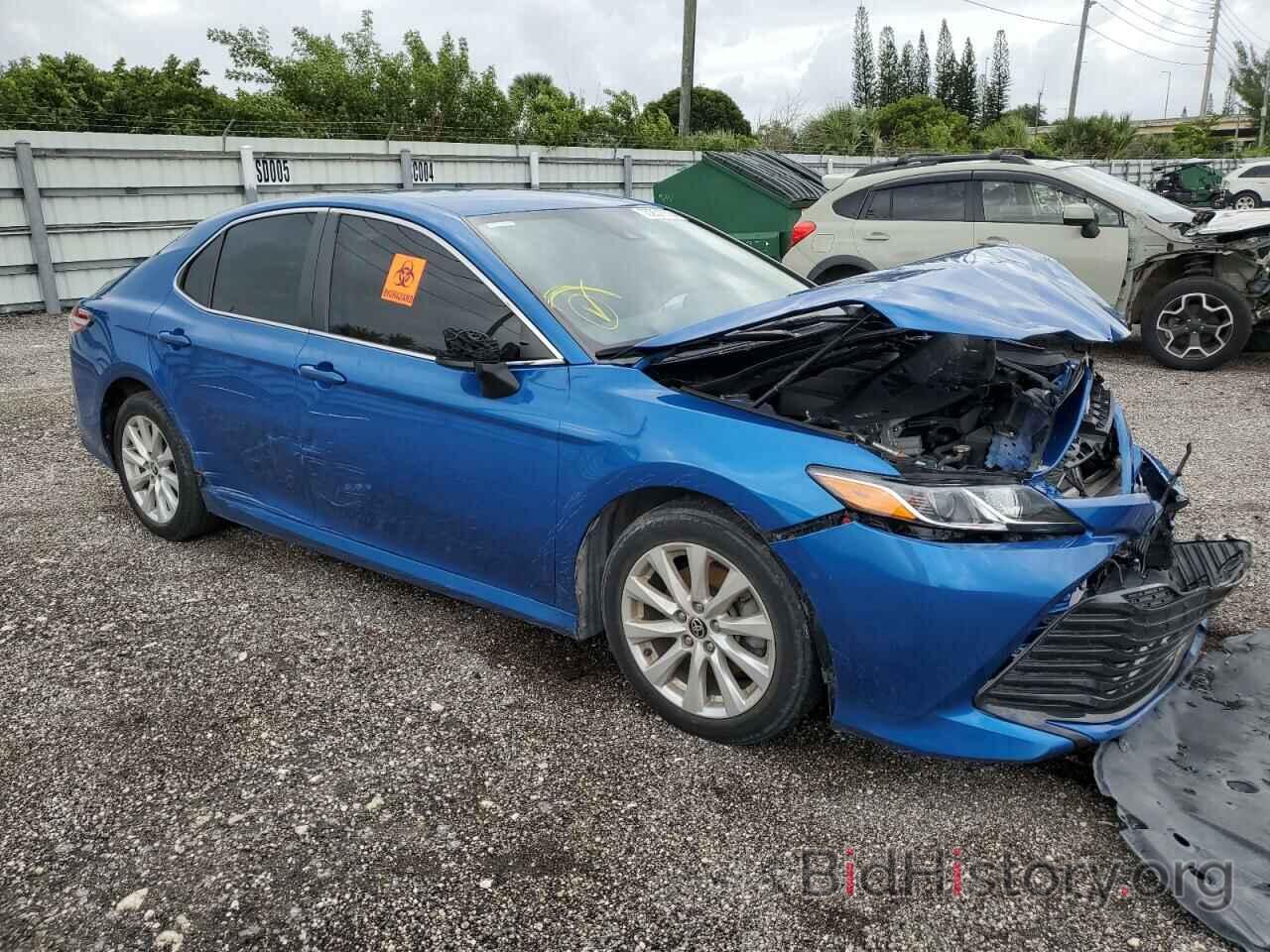Report 4T1C11AK5LU388660 TOYOTA CAMRY 2020 BLUE GAS - price and damage ...