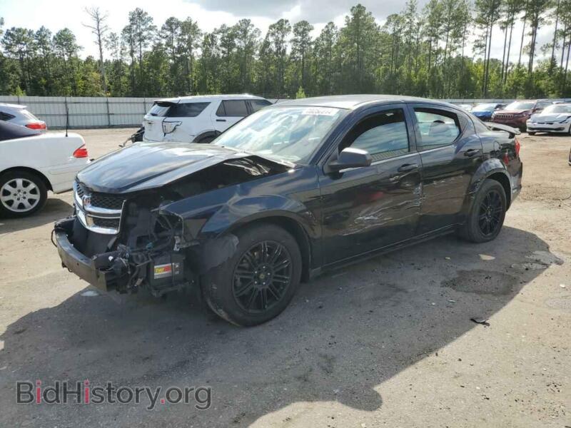 2014 Dodge AVENGER SE (VIN 1C3CDZAB1EN190332) — photo 1 of 13, Copart, damage: front end