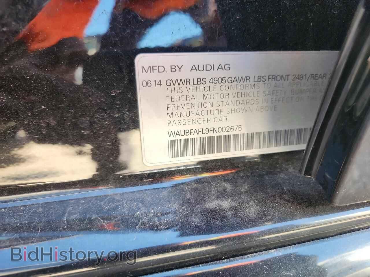 2015 AUDI A4 - VIN: WAUBFAFL9FN002675 - Photo 12