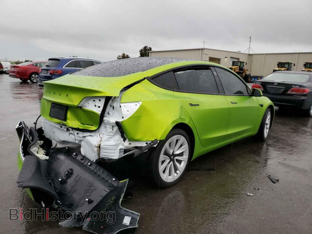 2021 TESLA MODEL 3 - VIN: 5YJ3E1EB9MF013108 - Фото 4