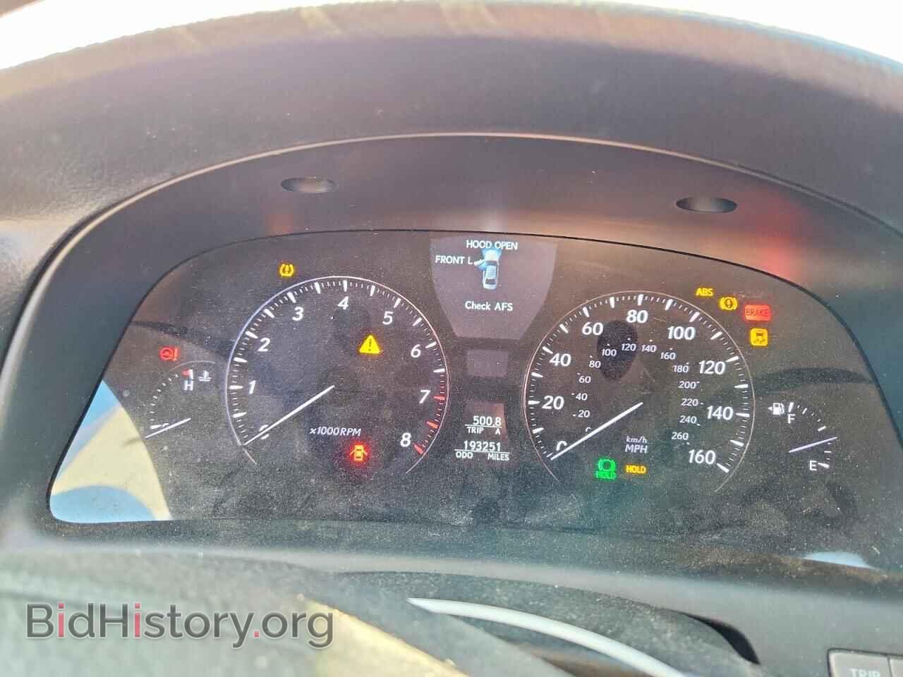2010 LEXUS LS460 - VIN: JTHBL1EF1A5097974 - Photo 9
