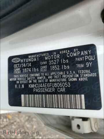 2015 HYUNDAI ACCENT - VIN: KMHCU4AE6FU806053 - Фото 10