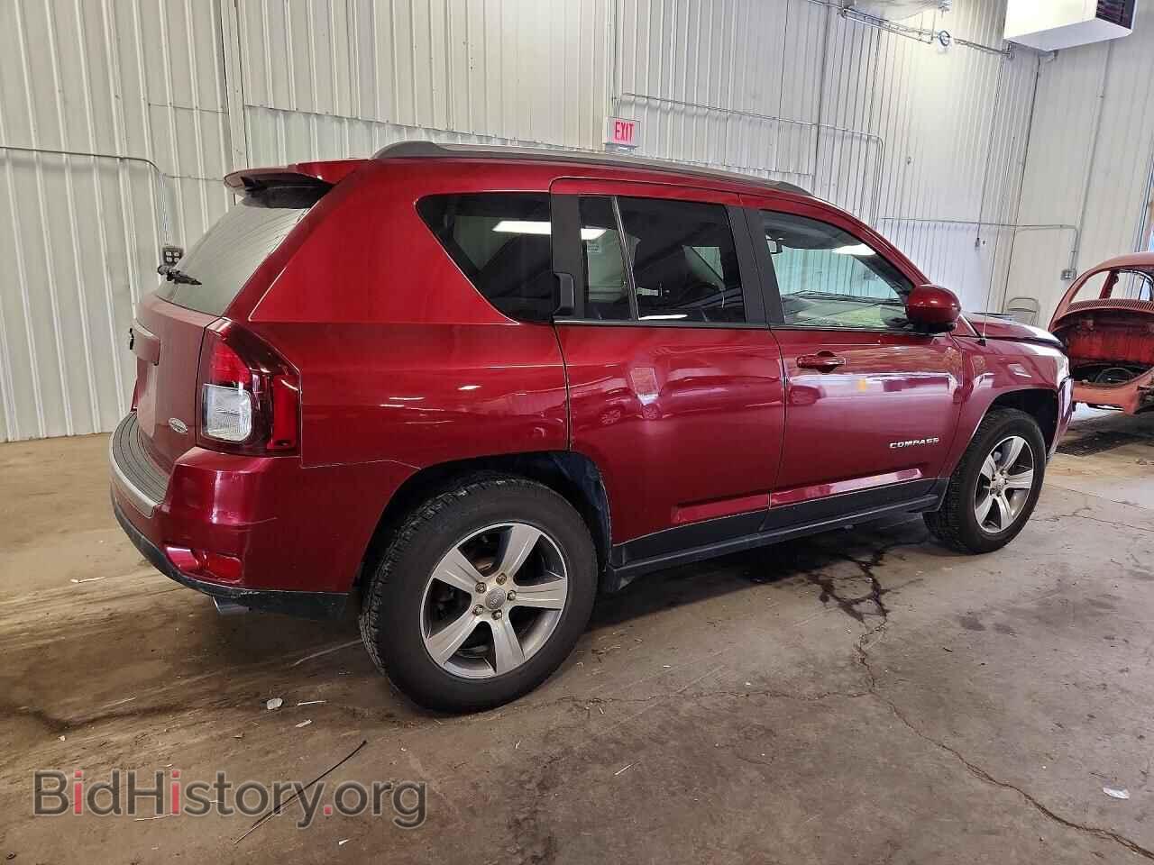 2016 JEEP COMPASS - VIN: 1C4NJDEB7GD764595 - Фото 3