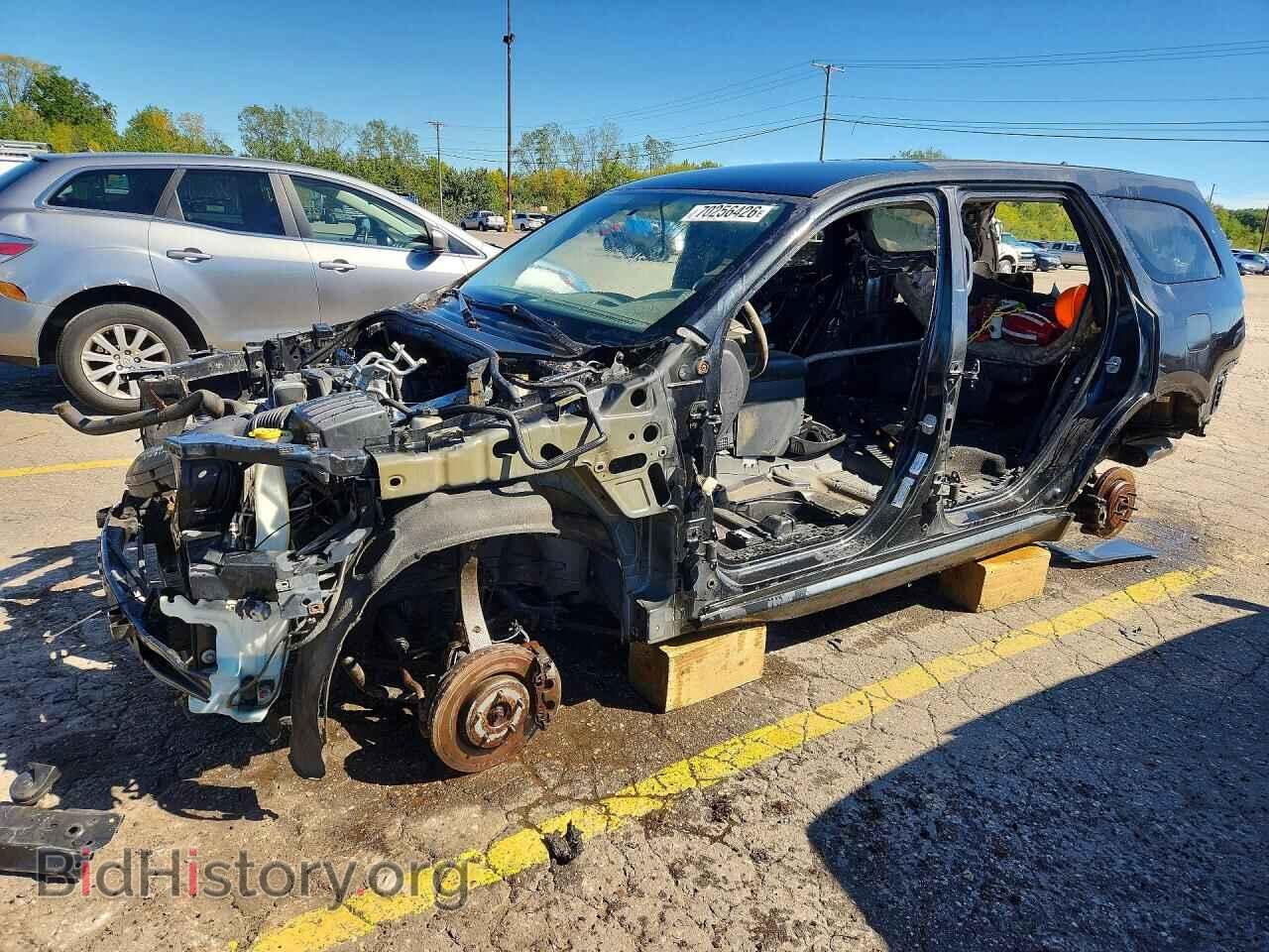 2013 Dodge DURANGO R/T (VIN 1C4SDJCT6DC611163) — photo 1 of 14, Copart, damage: stripped