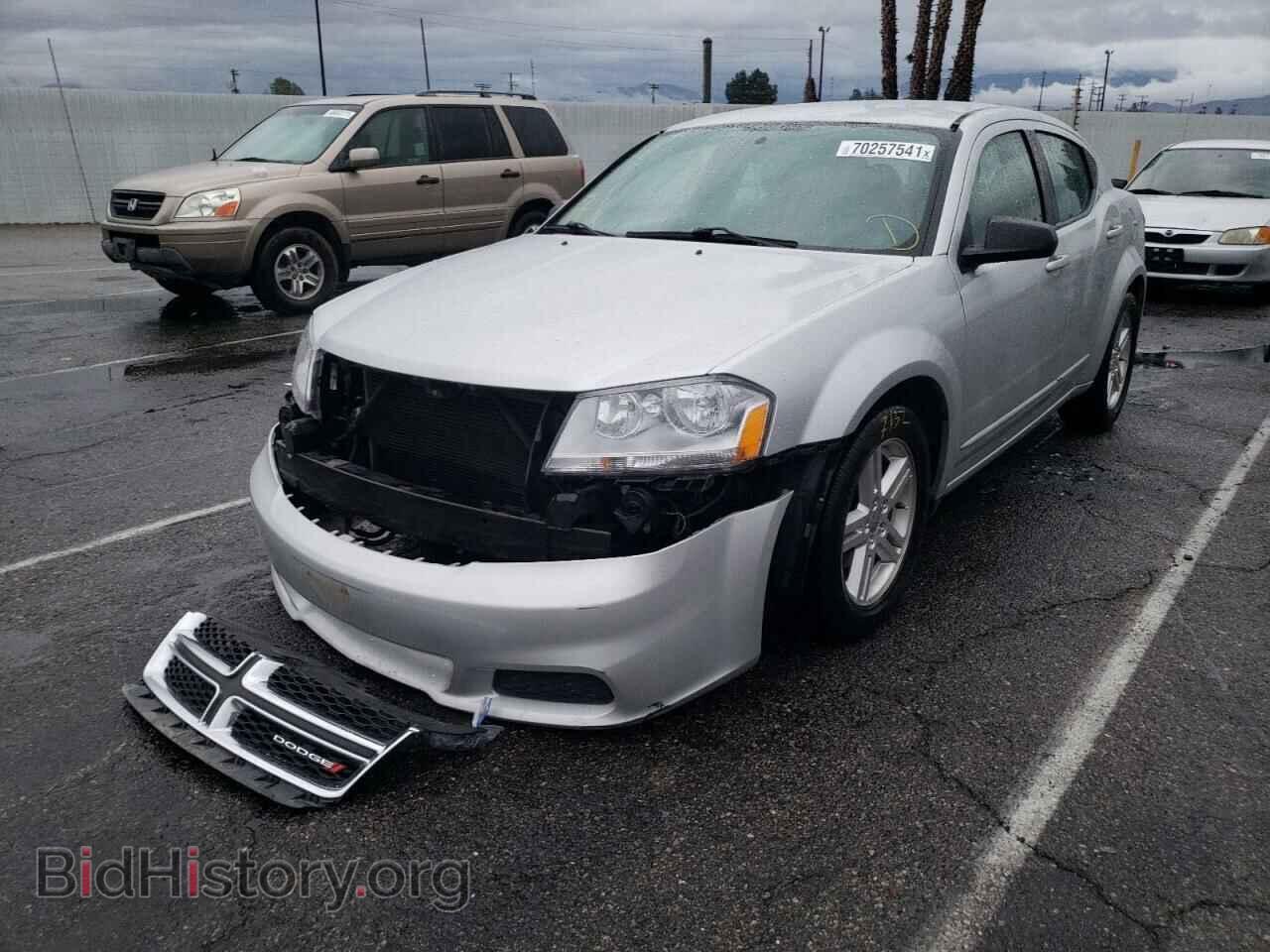 2012 DODGE AVENGER - VIN: 1C3CDZAG8CN269411 - Фото 2