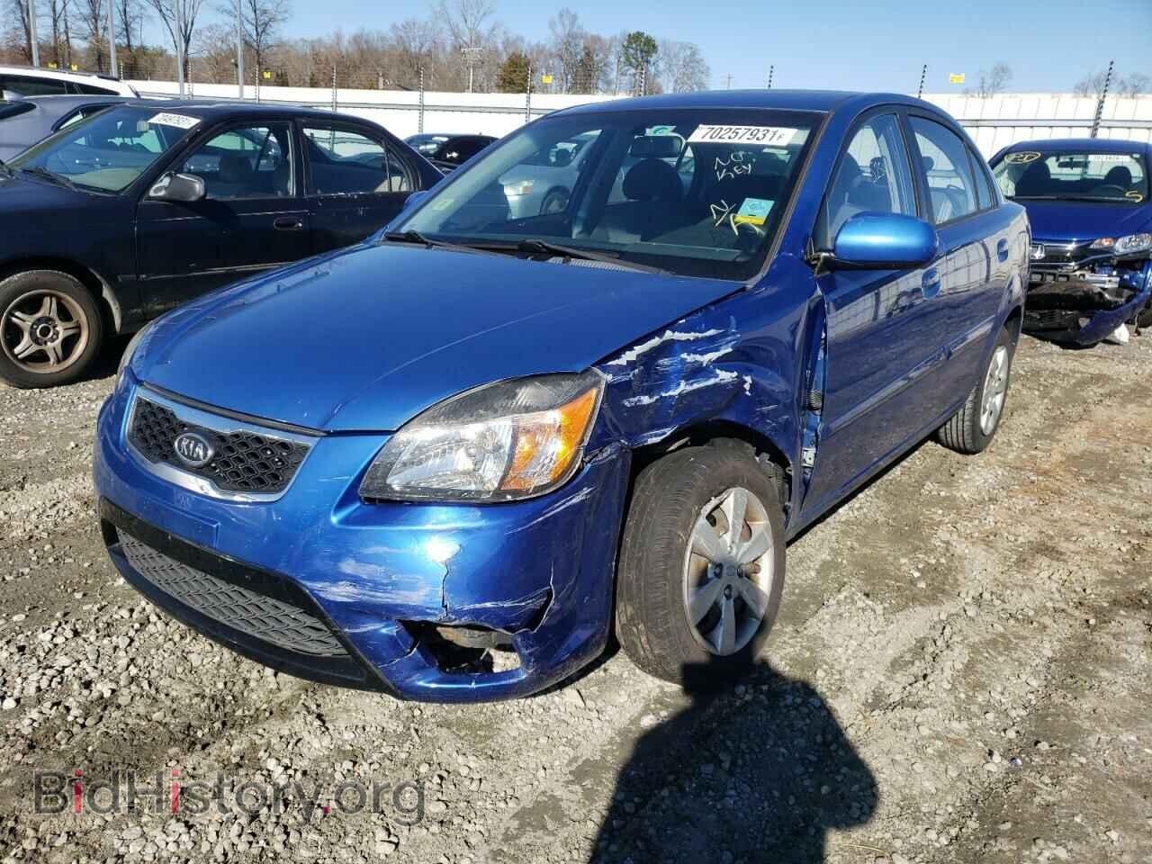 2012 KIA RIO - VIN: KNADH4B35C6849760 - Фото 2