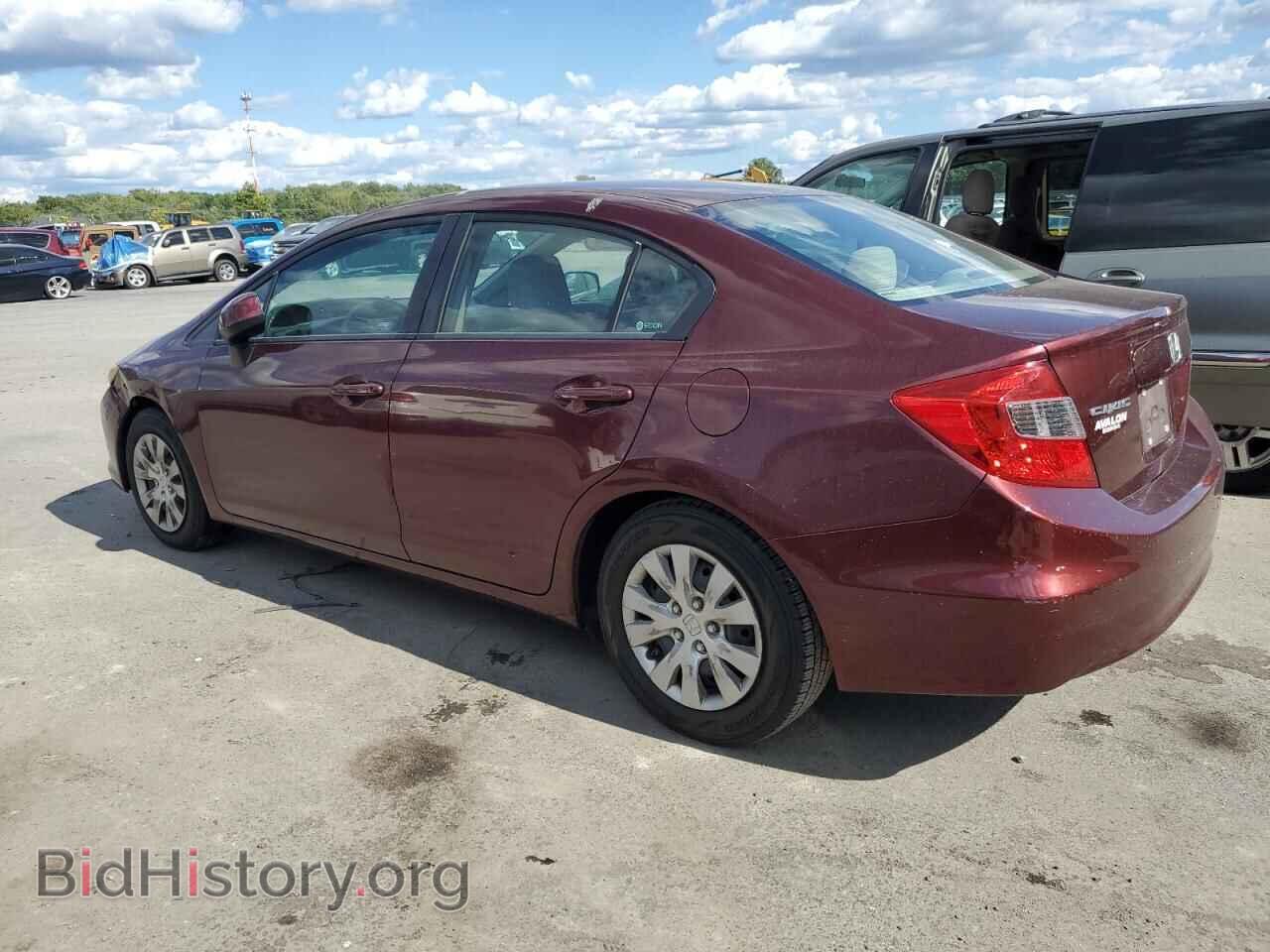 2012 HONDA CIVIC - VIN: 19XFB2F53CE345649 - Фото 2
