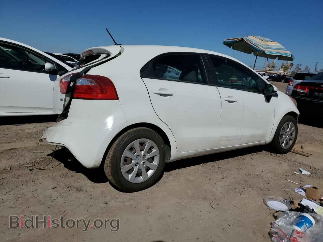 2012 KIA RIO - VIN: KNADM5A31C6054756 - Фото 3