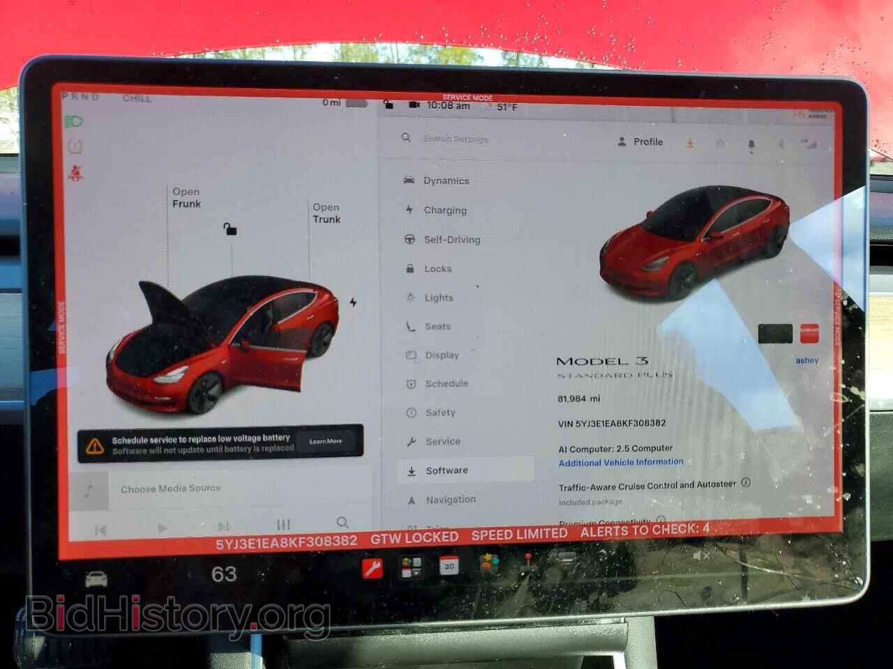 2019 TESLA MODEL 3 - VIN: 5YJ3E1EA8KF308382 - Photo 9