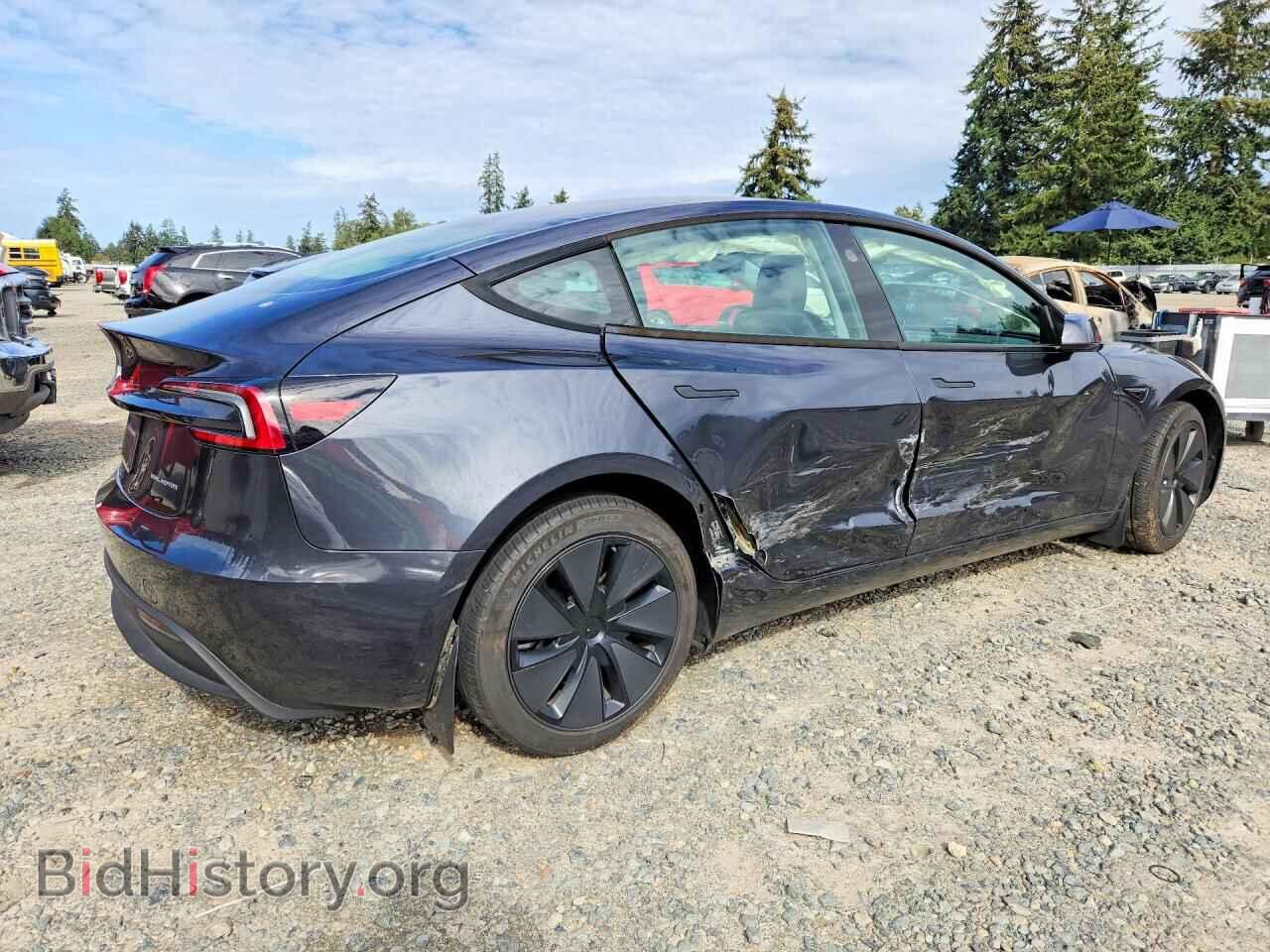2024 TESLA MODEL 3 - VIN: 5YJ3E1EB6RF819561 - Фото 3