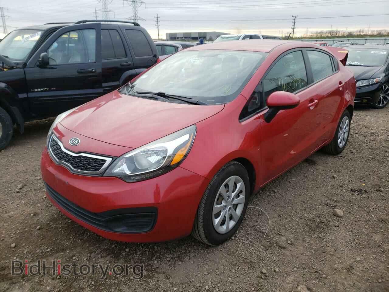 2013 KIA RIO - VIN: KNADN4A32D6103486 - Фото 2