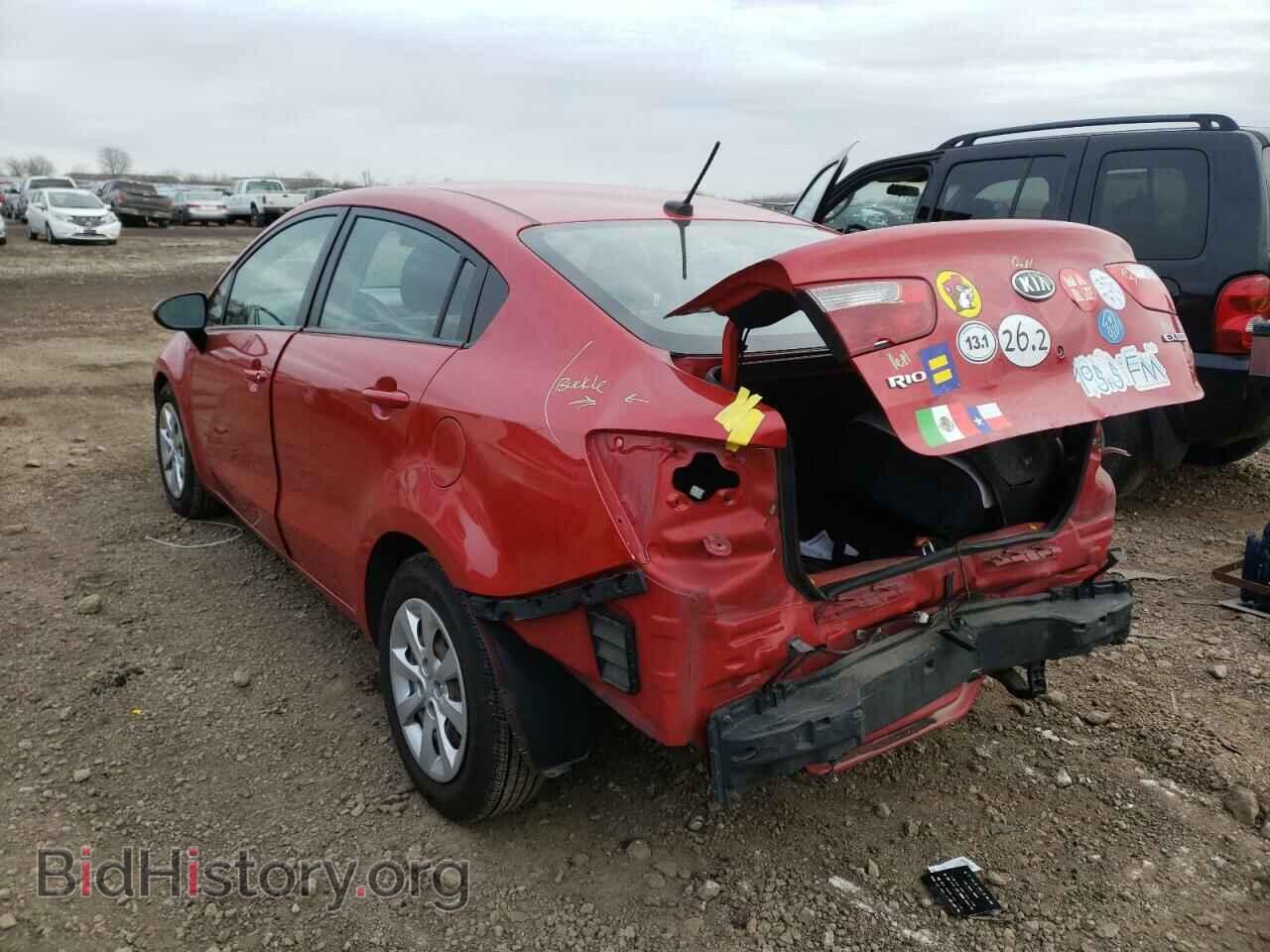 2013 KIA RIO - VIN: KNADN4A32D6103486 - Фото 3