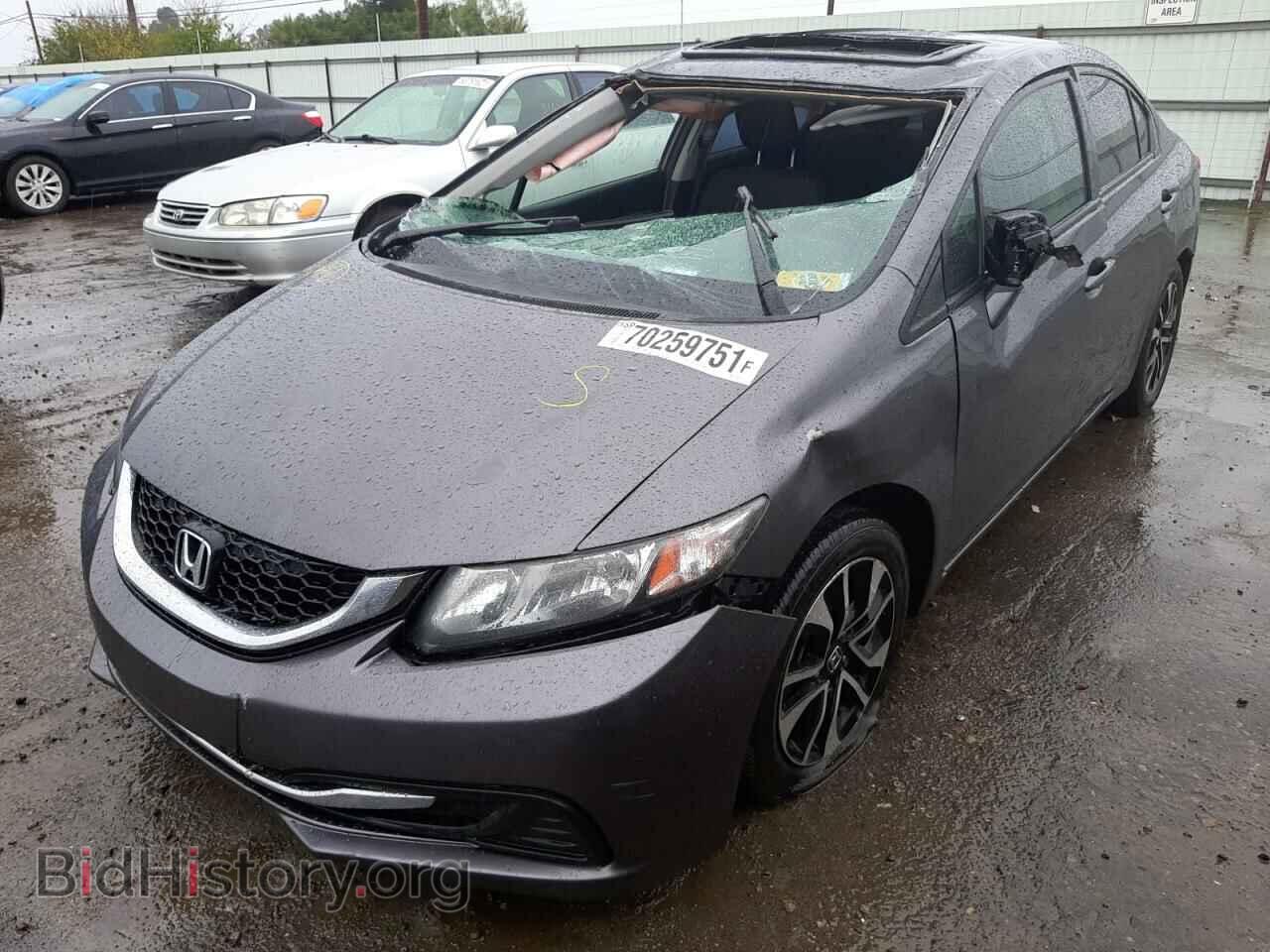 2015 HONDA CIVIC - VIN: 19XFB2F80FE294836 - Фото 2