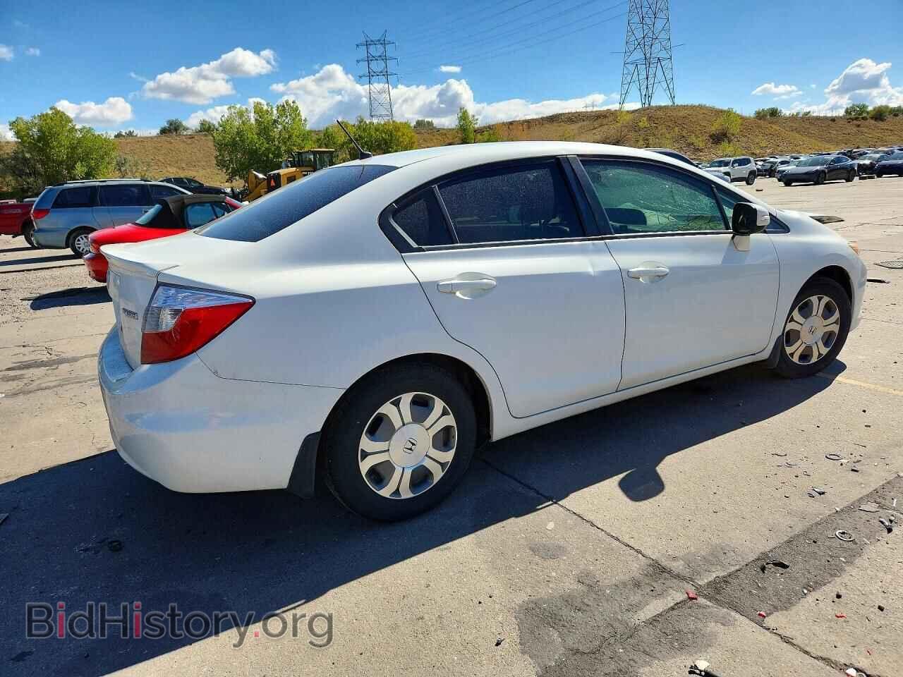 2012 HONDA CIVIC - VIN: JHMFB4F23CS008654 - Фото 3