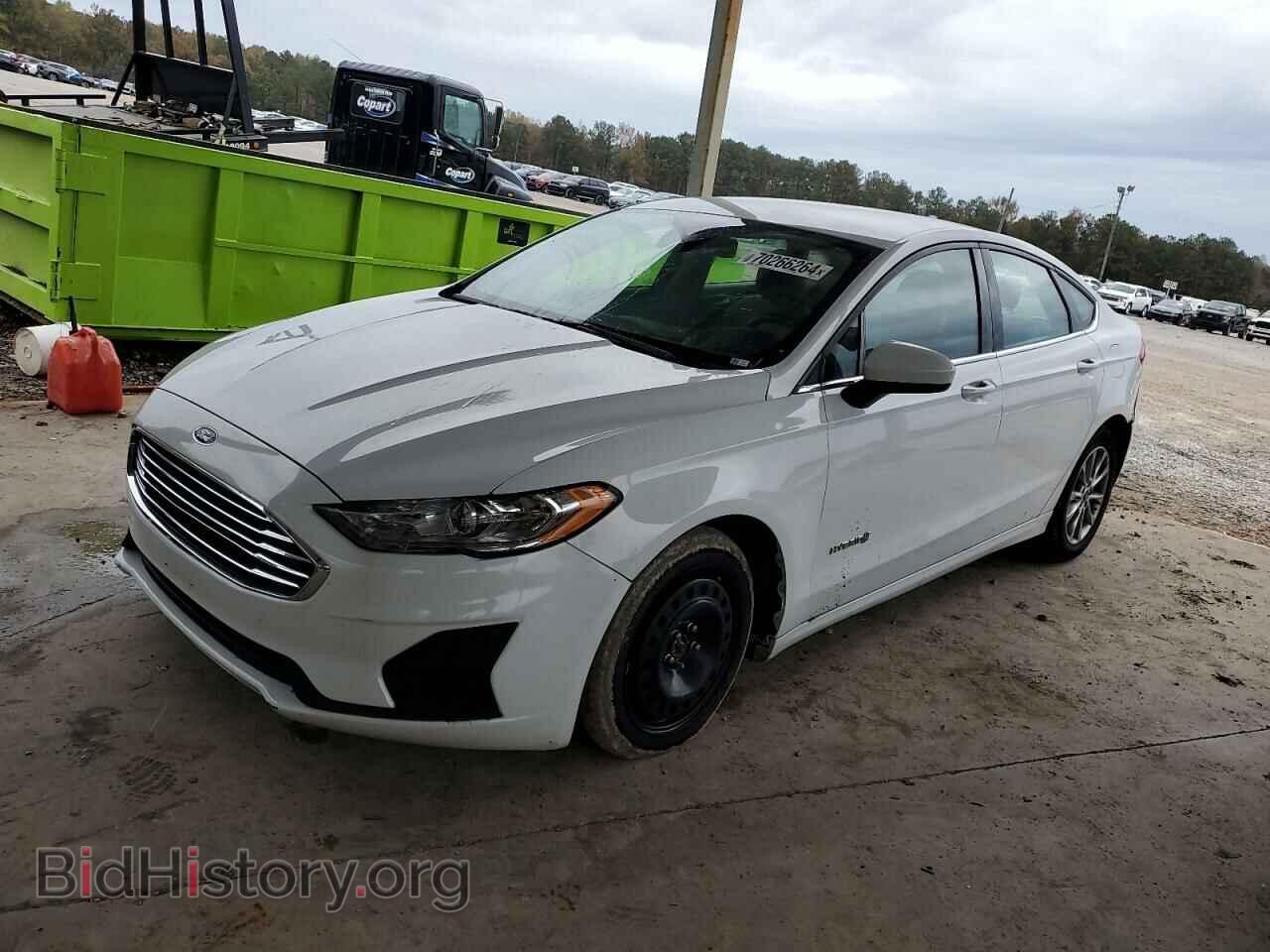 Фотография 3FA6P0LU1KR226772 - FORD FUSION 2019