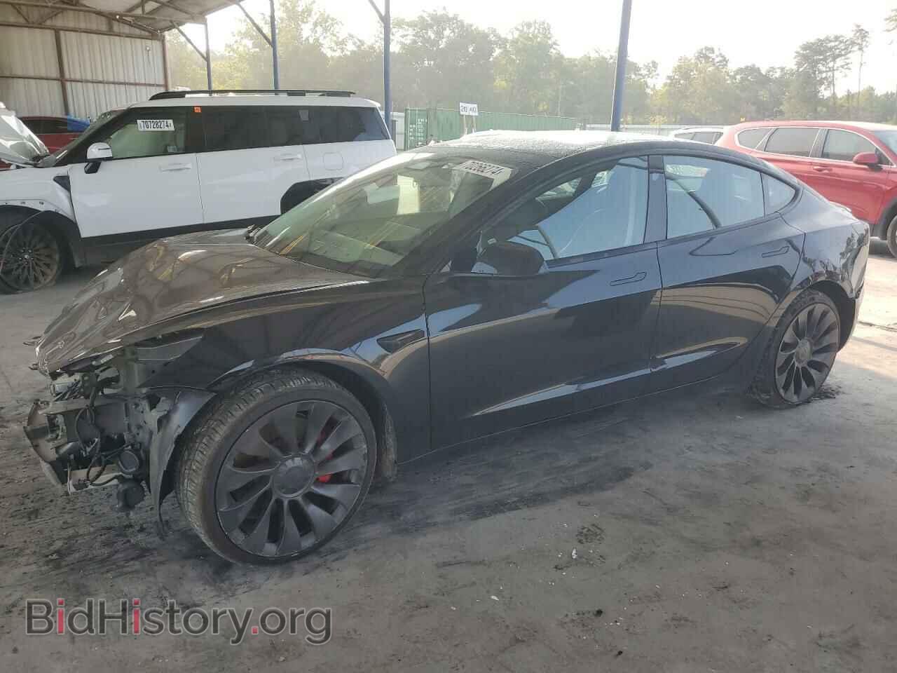 Фотография 5YJ3E1ECXNF201212 - TESLA MODEL 3 2022