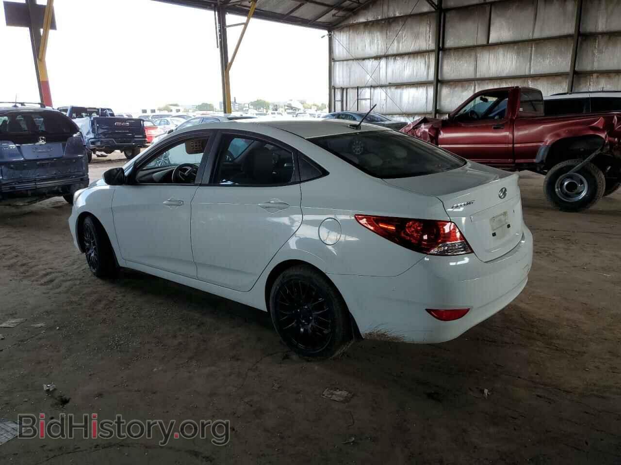 2013 HYUNDAI ACCENT - VIN: KMHCU4AE8DU433384 - Фото 2