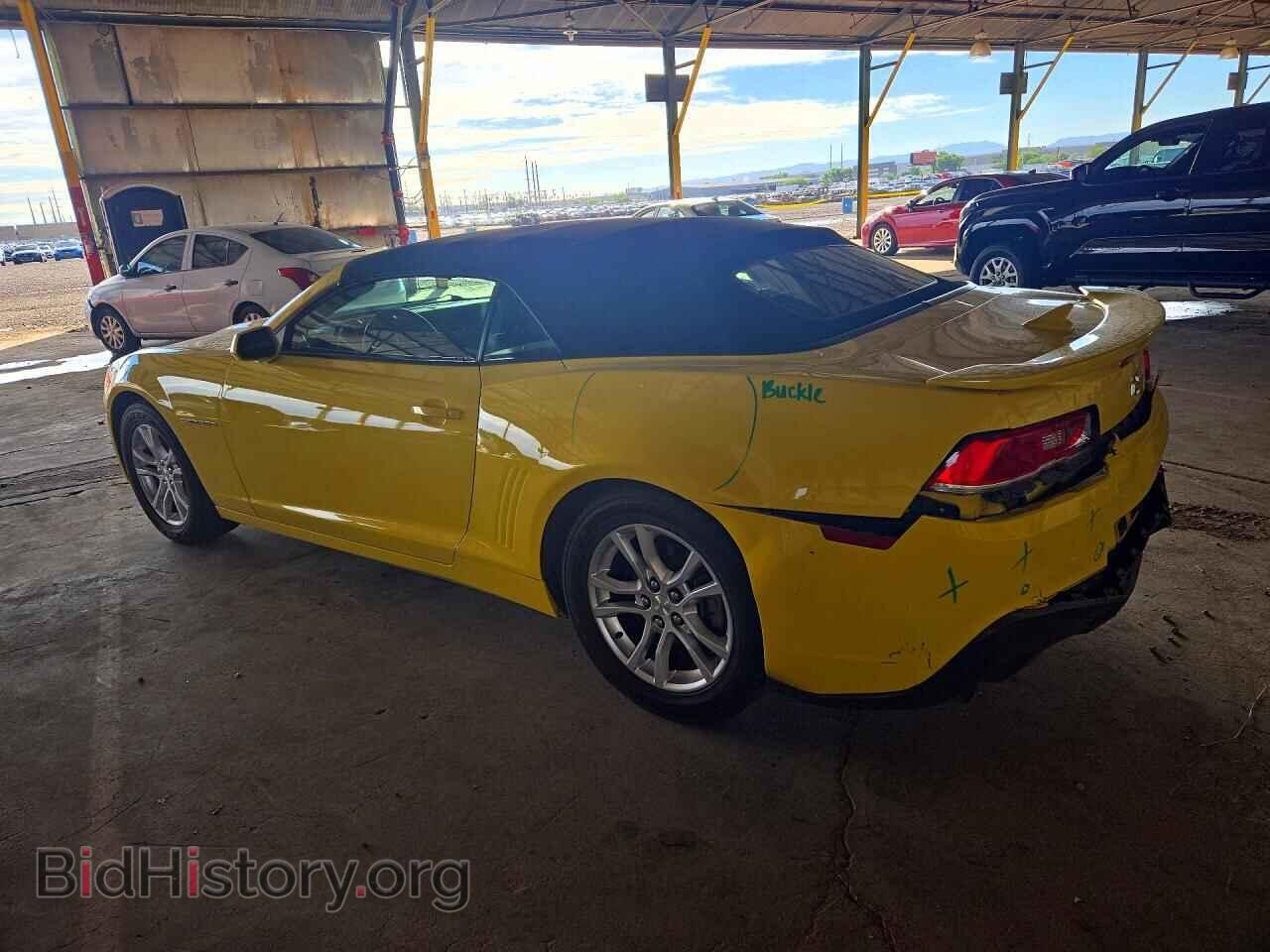 2014 CHEVROLET CAMARO - VIN: 2G1FB3D34E9307249 - Photo 2