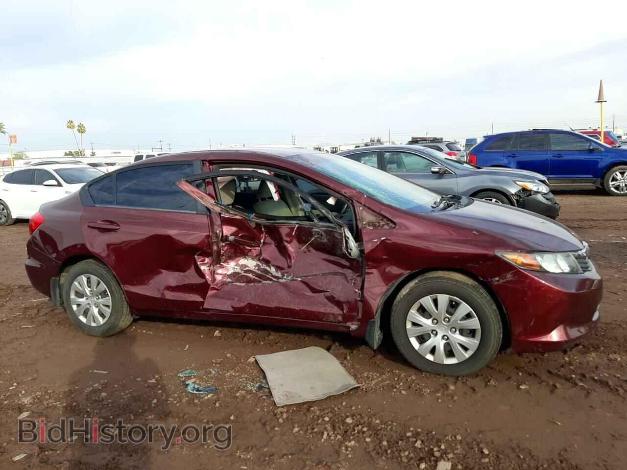 2012 HONDA CIVIC - VIN: 19XFB2F53CE326762 - Фото 4