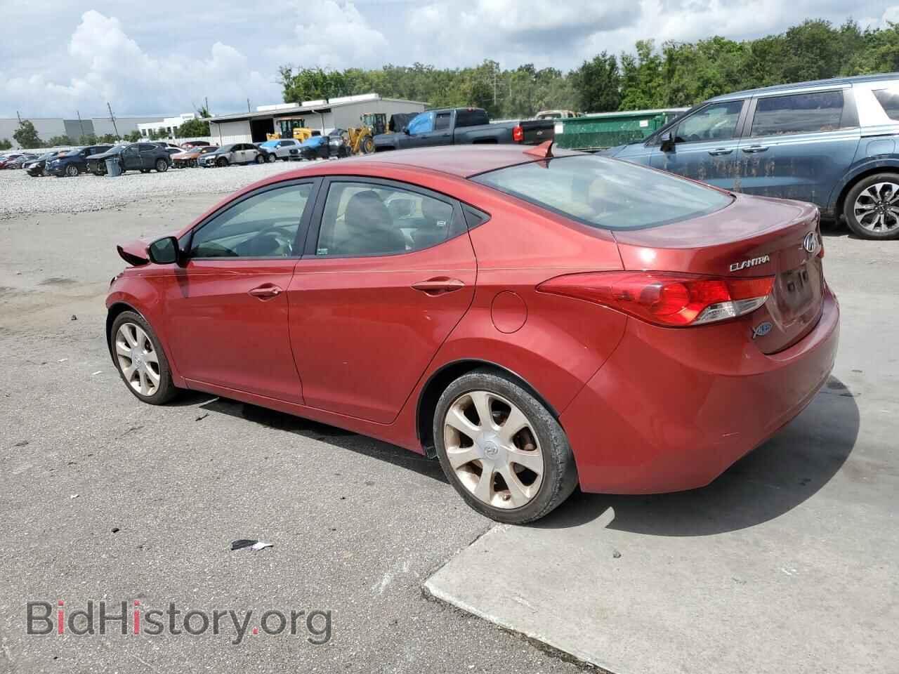 2012 HYUNDAI ELANTRA - VIN: KMHDH4AE2CU217666 - Фото 2