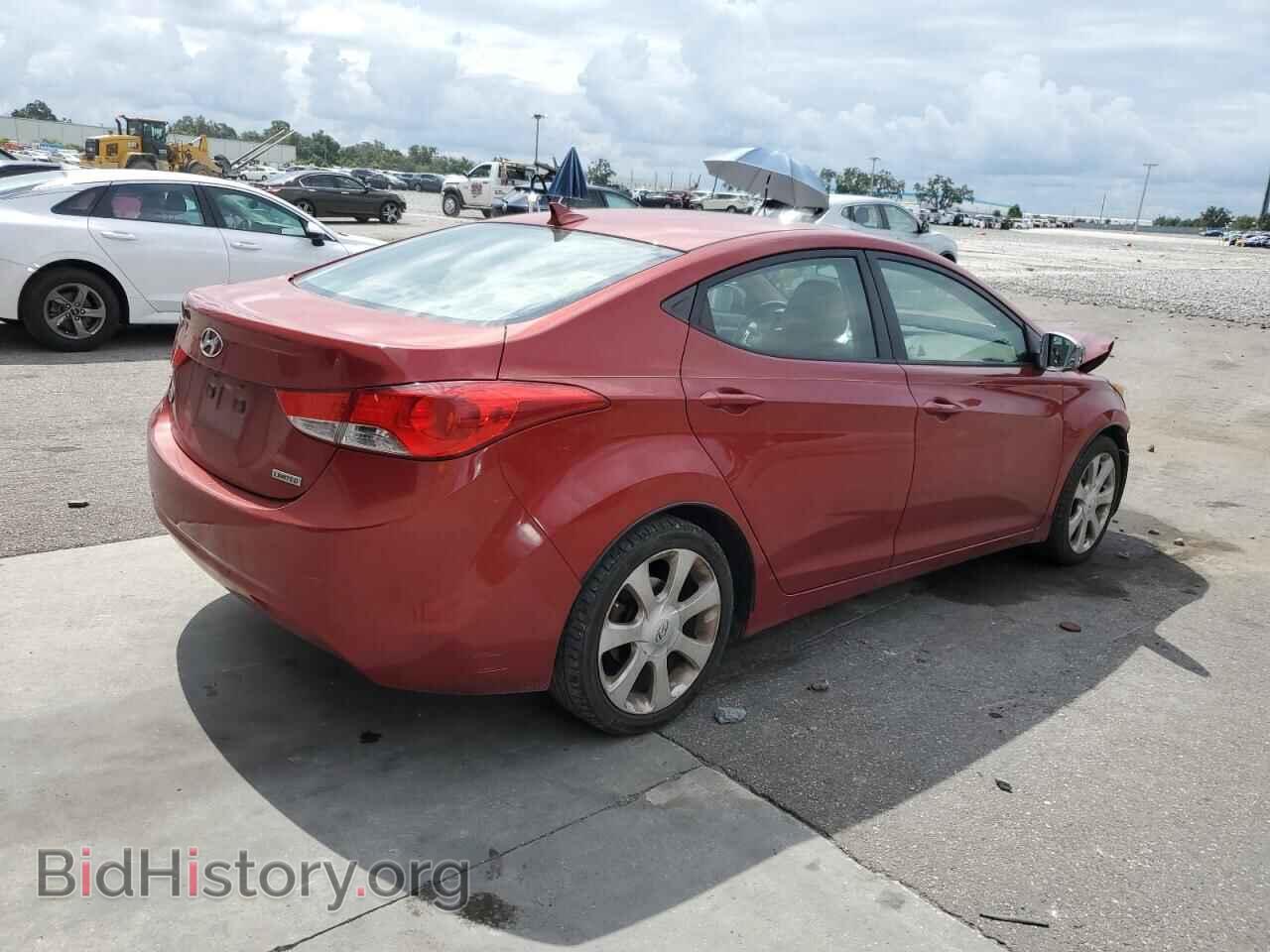 2012 HYUNDAI ELANTRA - VIN: KMHDH4AE2CU217666 - Фото 3
