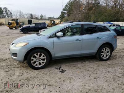 2007 Mazda CX-7, бирюзовый — VIN JM3ER293270146129, Copart