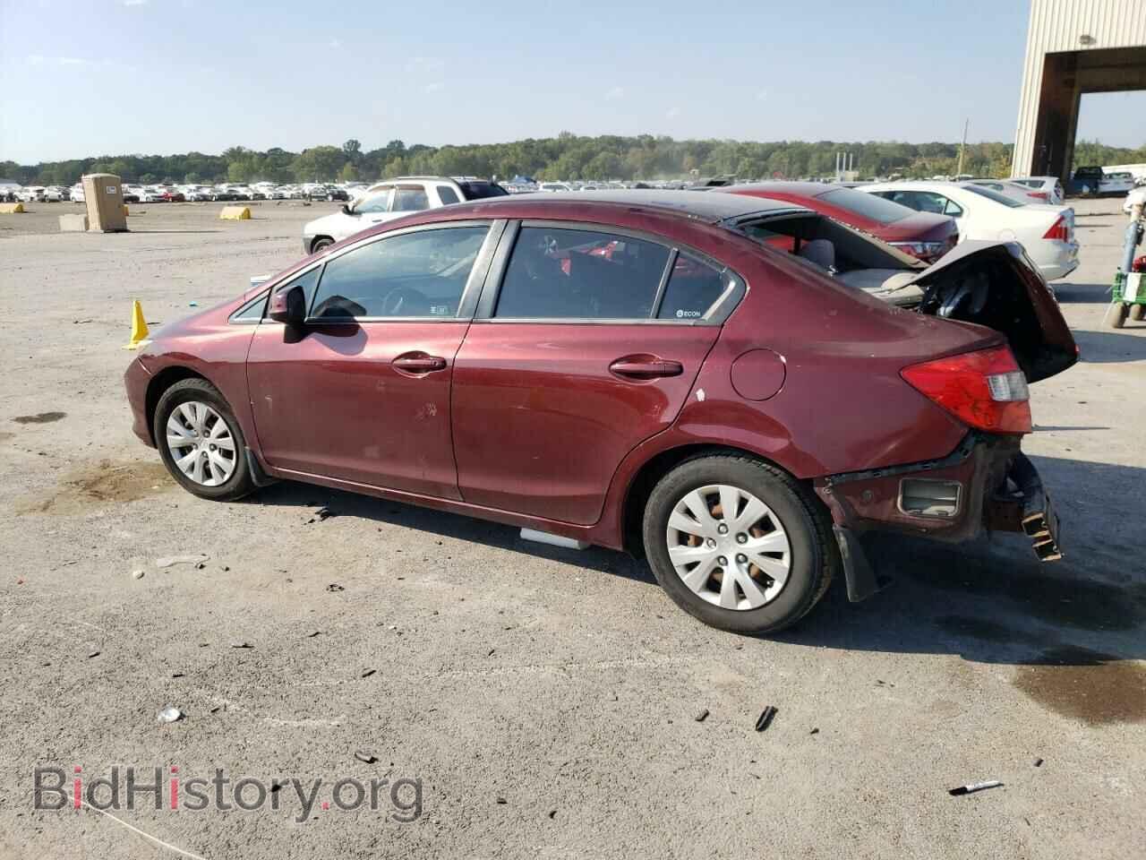 2012 HONDA CIVIC - VIN: 2HGFB2F59CH558546 - Фото 2