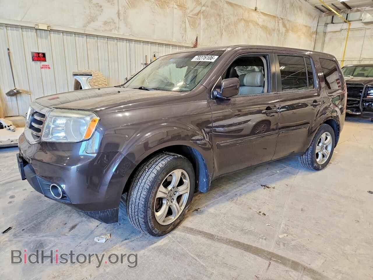 Photo 5FNYF4H59CB084141 - HONDA PILOT 2012