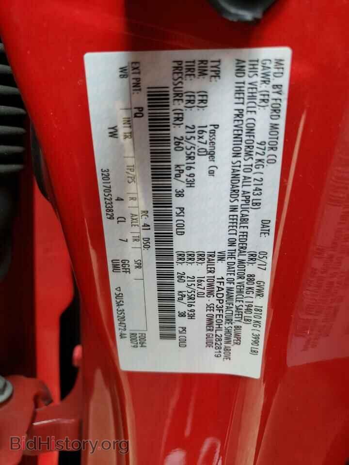 2017 FORD FOCUS - VIN: 1FADP3FE0HL282819 - Photo 12