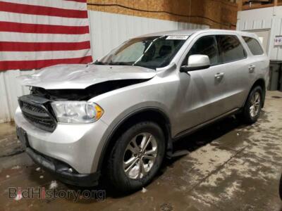 2012 Dodge DURANGO Durango SX, silver — VIN 1C4RDJAG9CC212752, Copart