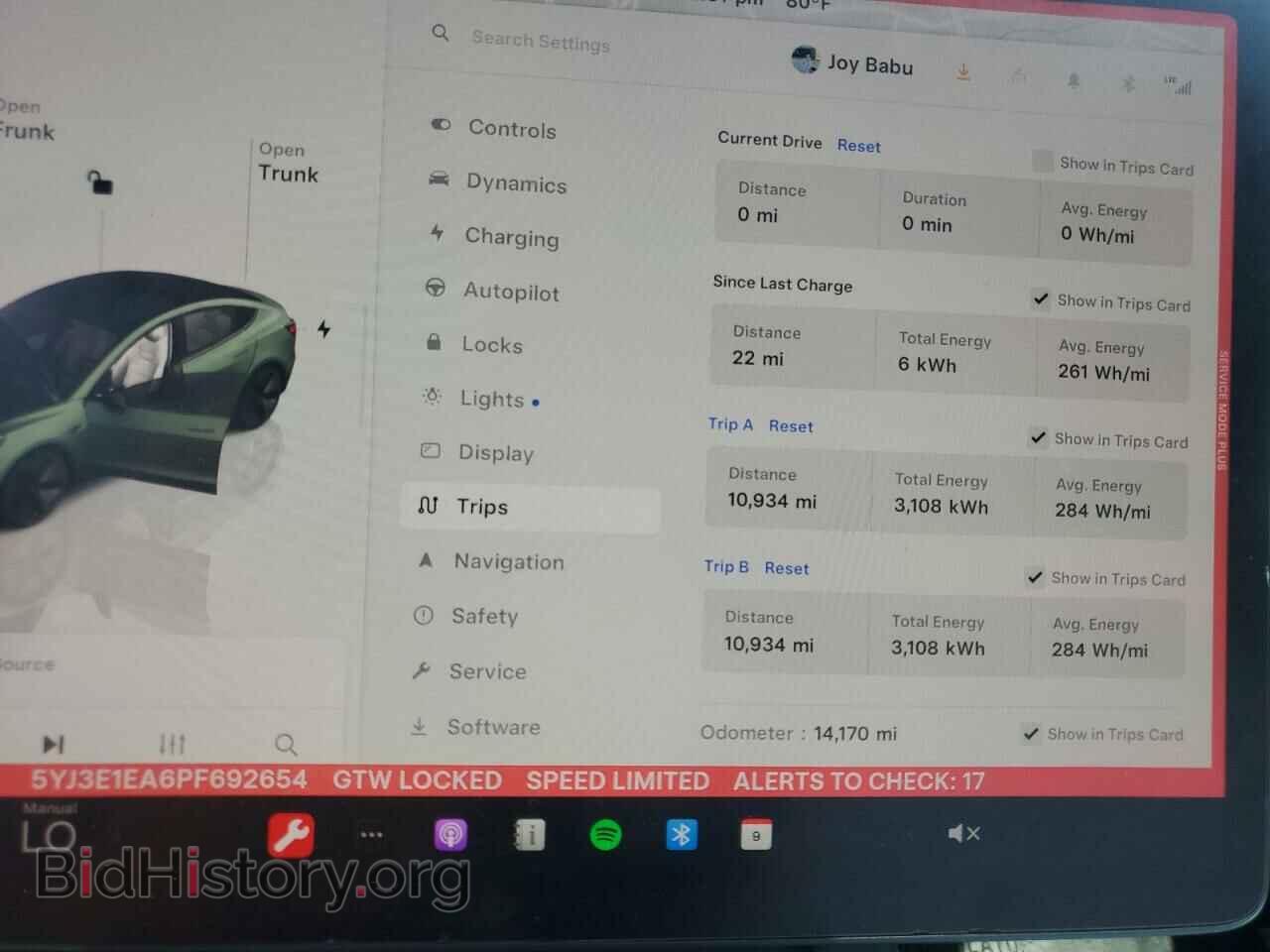 2023 TESLA MODEL 3 - VIN: 5YJ3E1EA6PF692654 - Photo 9