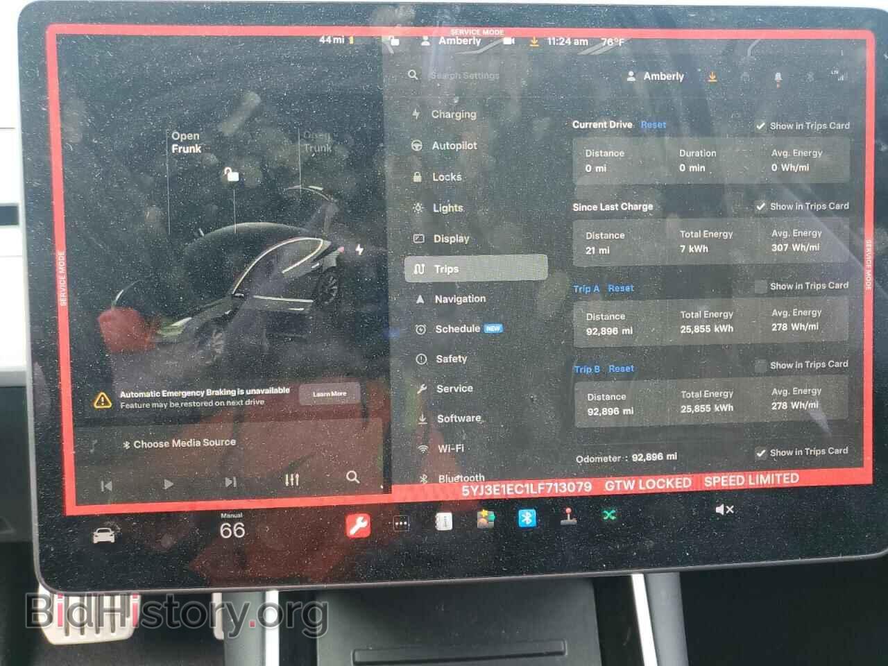 2020 TESLA MODEL 3 - VIN: 5YJ3E1EC1LF713079 - Фото 9