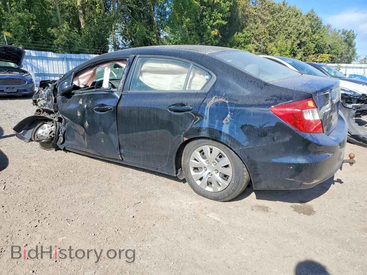 2012 HONDA CIVIC - VIN: 2HGFB2F42CH054315 - Фото 2