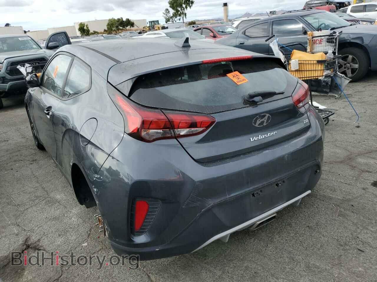 2019 HYUNDAI VELOSTER - VIN: KMHTG6AF1KU019727 - Фото 2