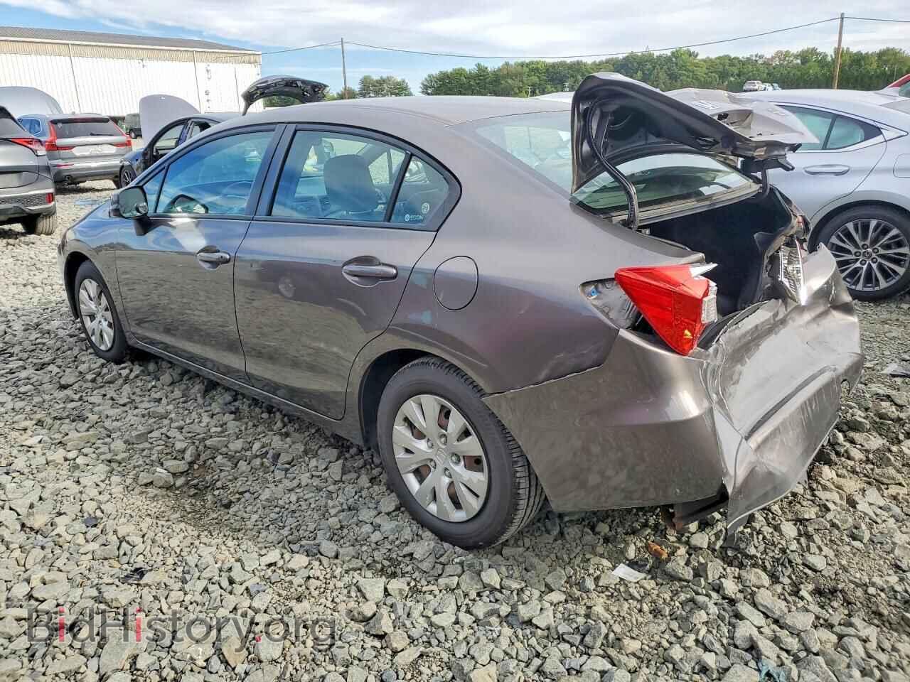 2012 HONDA CIVIC - VIN: 19XFB2F56CE379973 - Фото 2