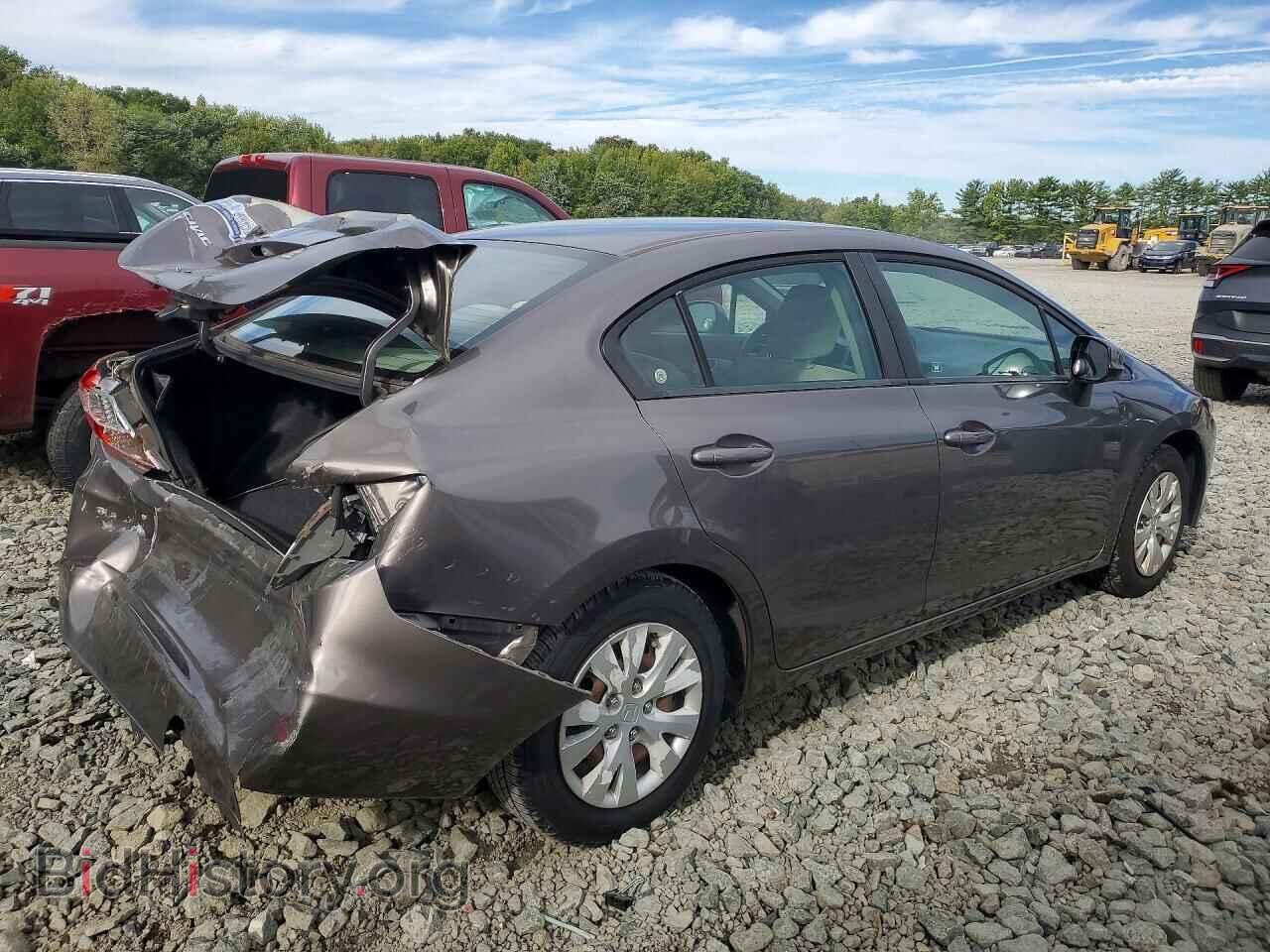 2012 HONDA CIVIC - VIN: 19XFB2F56CE379973 - Фото 3
