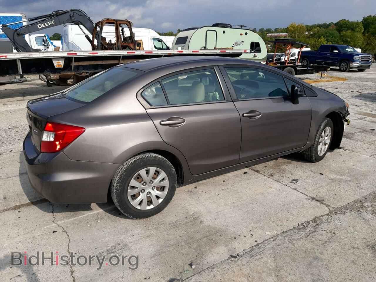 2012 HONDA CIVIC - VIN: 19XFB2F50CE052338 - Фото 3